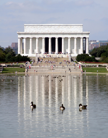 CRUISING BY THE LINCOLN MEMORIAL
